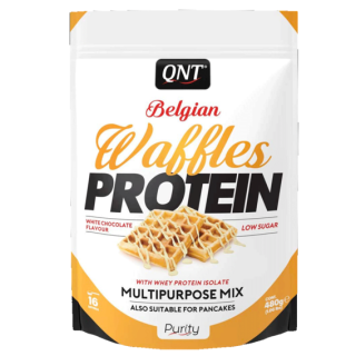 QNT Belgian Waffles Protein 480g - mléčná čokoláda