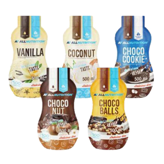 Allnutrition Sweet Sauce 500ml - čokoláda, lískový oříšek