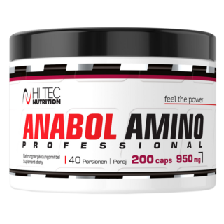 HiTec Anabol Amino Professional - 200 kapslí