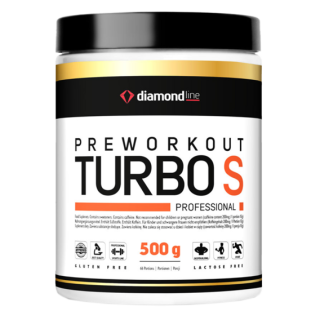 HiTec Diamond line Turbo S preworkout 500g - pomeranč