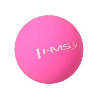 HMS Masážní míč Lacrosse ball BLC01 růžový - 6,5cm