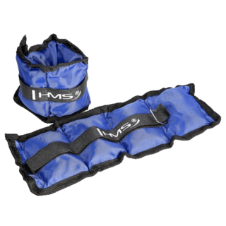 HMS Zátěže na kotníky a zápěstí OB02 modré - 2x0,7kg