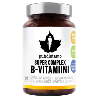 Puhdistamo Super Vitamin B Complex - 60 kapslí