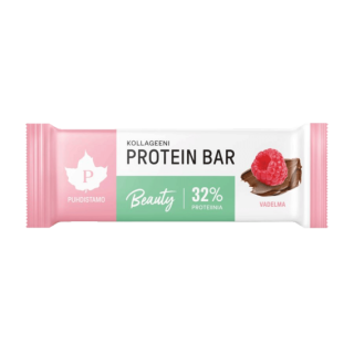 Puhdistamo Collagen Protein Bar 30g - malina