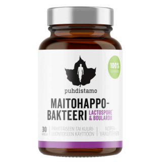 Puhdistamo Lactic Acid Bacteria Boulardii - 30 kapslí