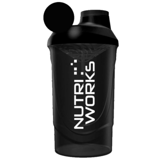 NutriWorks Šejkr 600ml - černý