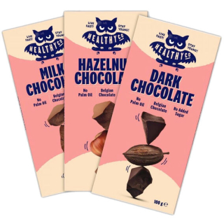 HealthyCo Chocolate 100g - mléčná