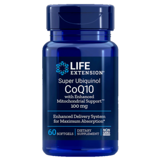 Life Extension Super Ubiquinol CoQ10 with Enhanced Mitochondrial Support 100m - 30 tobolek