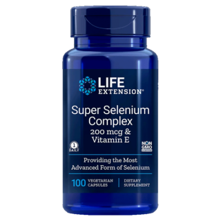 Life Extension Super Selenium Complex & Vitamin E - 100 kapslí
