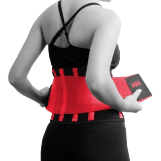 MadMax Slimming Belt červený - L