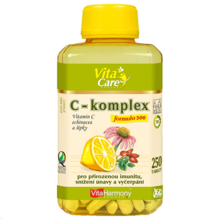 VitaHarmony C-komplex Formula 500 se šípky a Echinaceou - 60 tablet