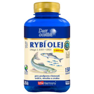 VitaHarmony Rybí olej - 150 tobolek