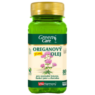 VitaHarmony Oreganový olej 25mg - 80 tobolek