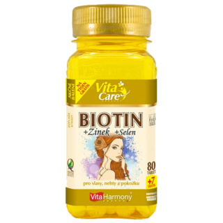 VitaHarmony Biotin + Selen + Zinek - 87 tablet