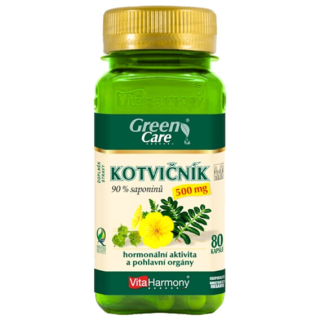 VitaHarmony Kotvičník 500mg 90% saponinů - 80 kapslí
