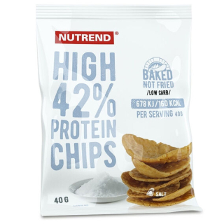 Nutrend High protein chips 40g - juicy steak
