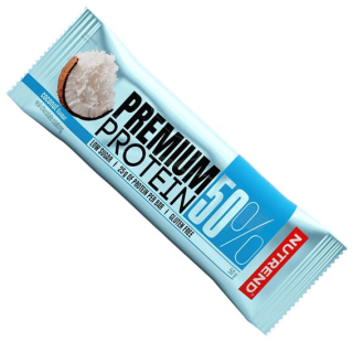 Nutrend Premium Protein 50% bar 50g - kokos
