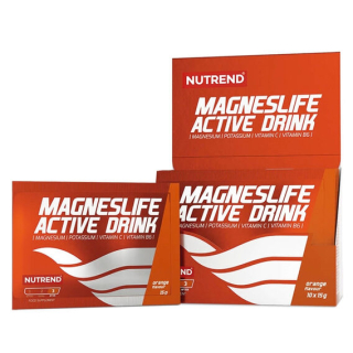 Nutrend Magneslife Activ Drink 10x15g - citron