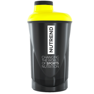 Nutrend Šejkr 600ml - černý