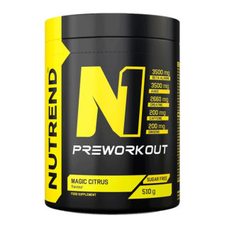 Nutrend N1 PRE-WORKOUT 17g - modrá malina