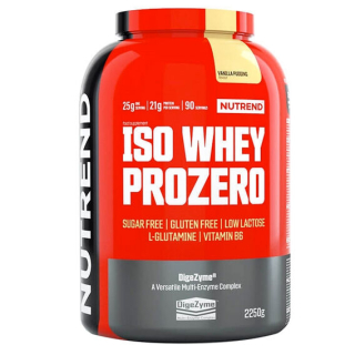 Nutrend Iso Whey PROZERO 500g - jahodový cheesecake
