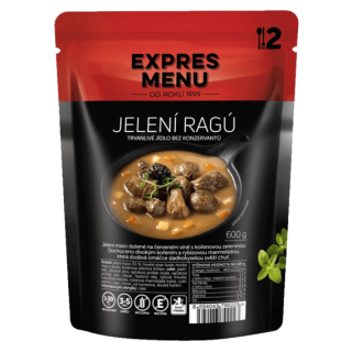 Expres menu Jelení ragú (2 porce) - 600g