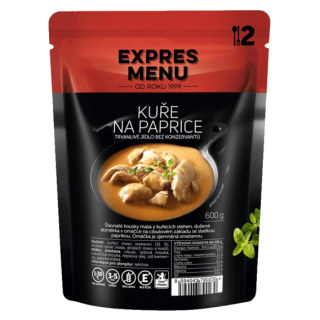 Expres menu Kuře na paprice (2 porce) - 600g
