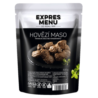 Expres menu Hovězí maso (3 porce) - 300g