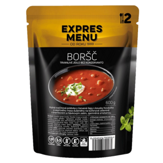 Expres menu Boršč (2 porce) - 600g