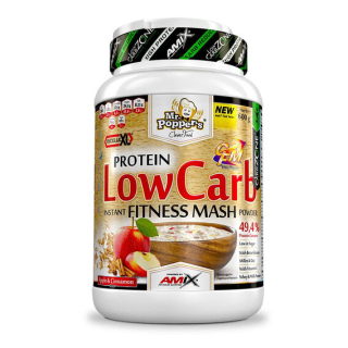 Amix Low Carb Mash 600g - vanilka, jahoda
