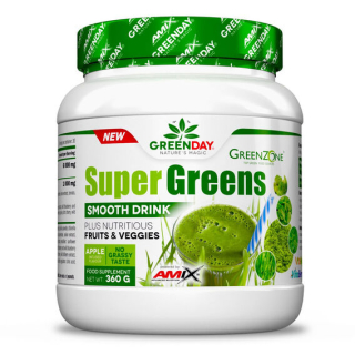 Amix Super Greens 360g - zelené jablko
