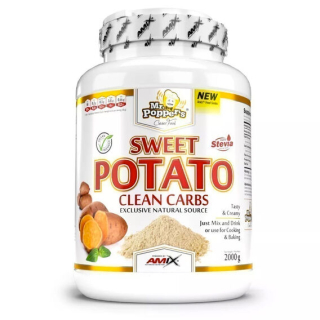 Amix Sweet Potato Clean Carbs 2000g - arašídové máslo
