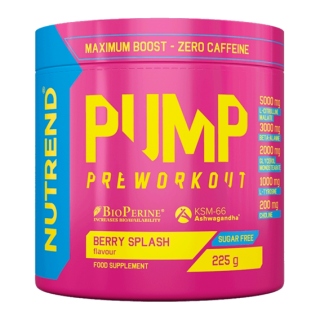 Nutrend PUMP 225g - bubble gum