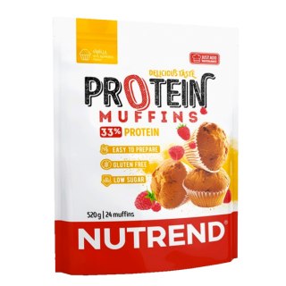 Nutrend Protein Muffins 520g - čokoláda