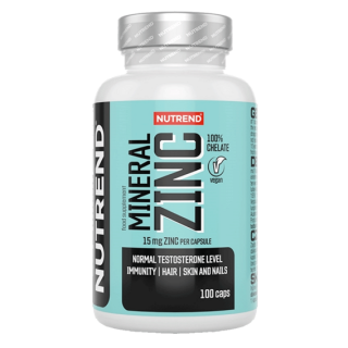 Nutrend Mineral ZINC 100% Chelate - 100 kapslí