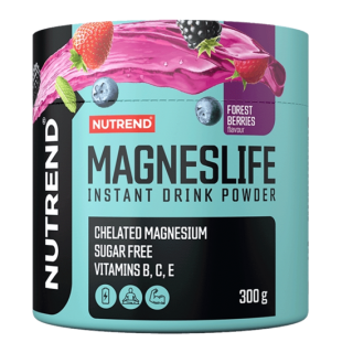 Nutrend Magneslife instant drink powder 300g - malina