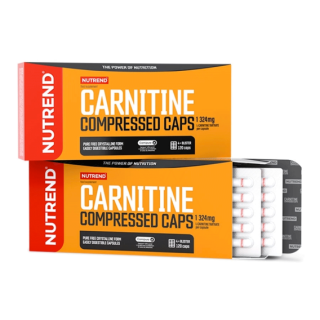 Nutrend Carnitine Compressed caps - 120 kapslí