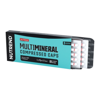 Nutrend Multimineral Compressed caps - 60 kapslí