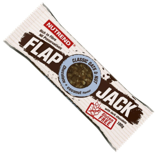 Nutrend FlapJack Gluten Free 100g - čokoláda+banán s hořkou čokoládou