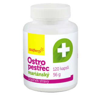 Wolfberry Ostropestřec mariánský - 120 kapslí