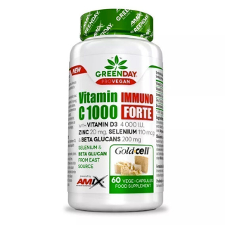 Amix ProVegan Vitamin C 1000 Immuno FORTE - 60 kapslí