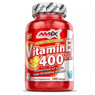 Amix Vitamin E400 I.U. - 100 kapslí (softgels)