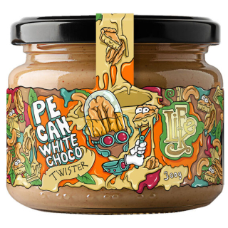 LifeLike Pecan white chocolate Twister - 300g