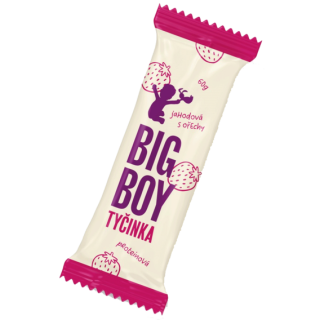 Big Boy Proteinová tyčinka 60g - jahodová s ořechy