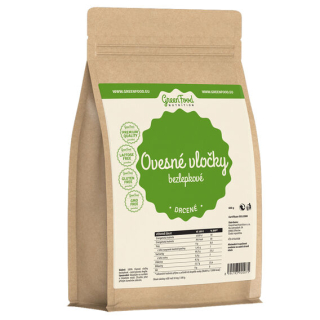 GreenFood Ovesné vločky bezlepkové - 650g