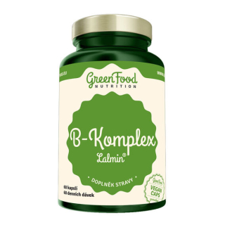 GreenFood B-Komplex Lalmin - 60 kapslí