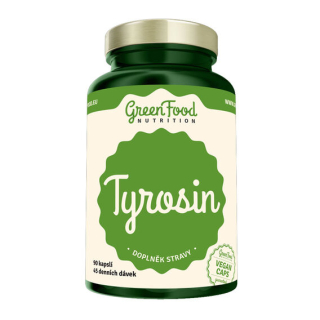 GreenFood Tyrosin - 90 kapslí