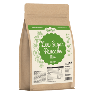 GreenFood Low Carb palačinky bez lepku a laktózy 500g - kakao