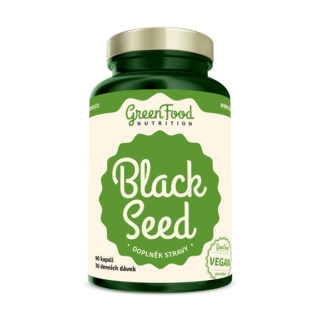 GreenFood Black Seed - Černý kmín - 90 kapslí
