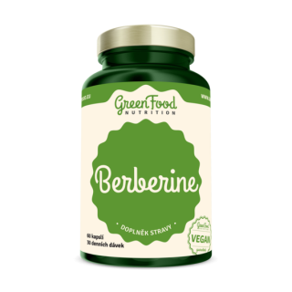GreenFood Berberine - 60 kapslí